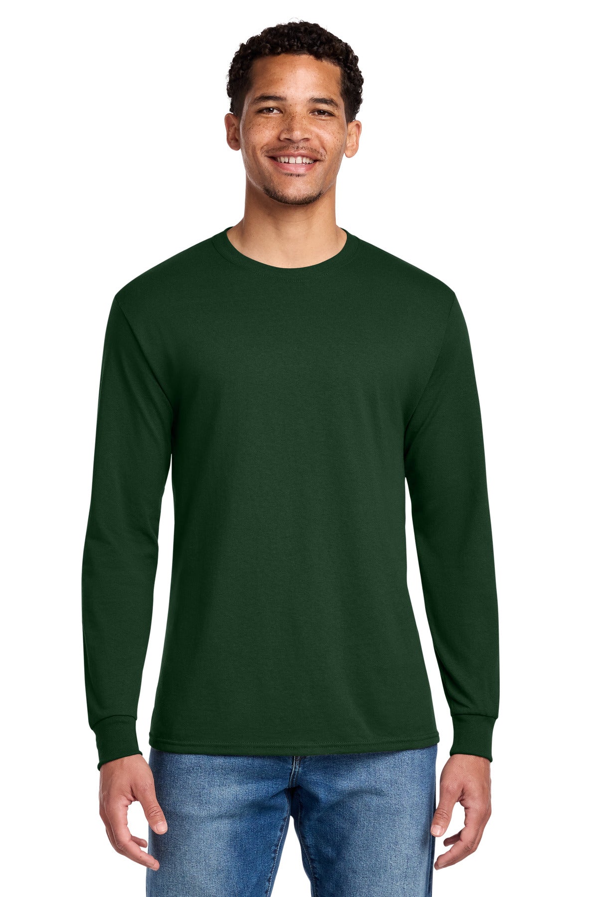Jerzees Men's   Dri-Power   50/50 Cotton/Poly Long Sleeve T-Shirt