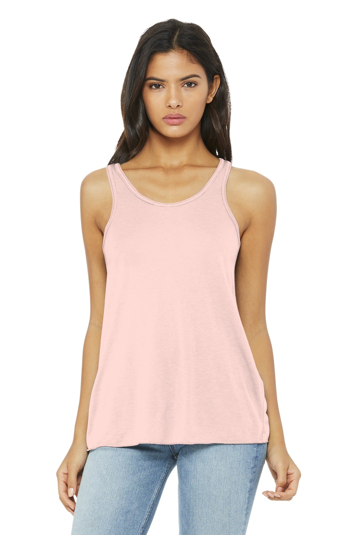 Bella + Canvas Women's    Flowy Racerback Tank