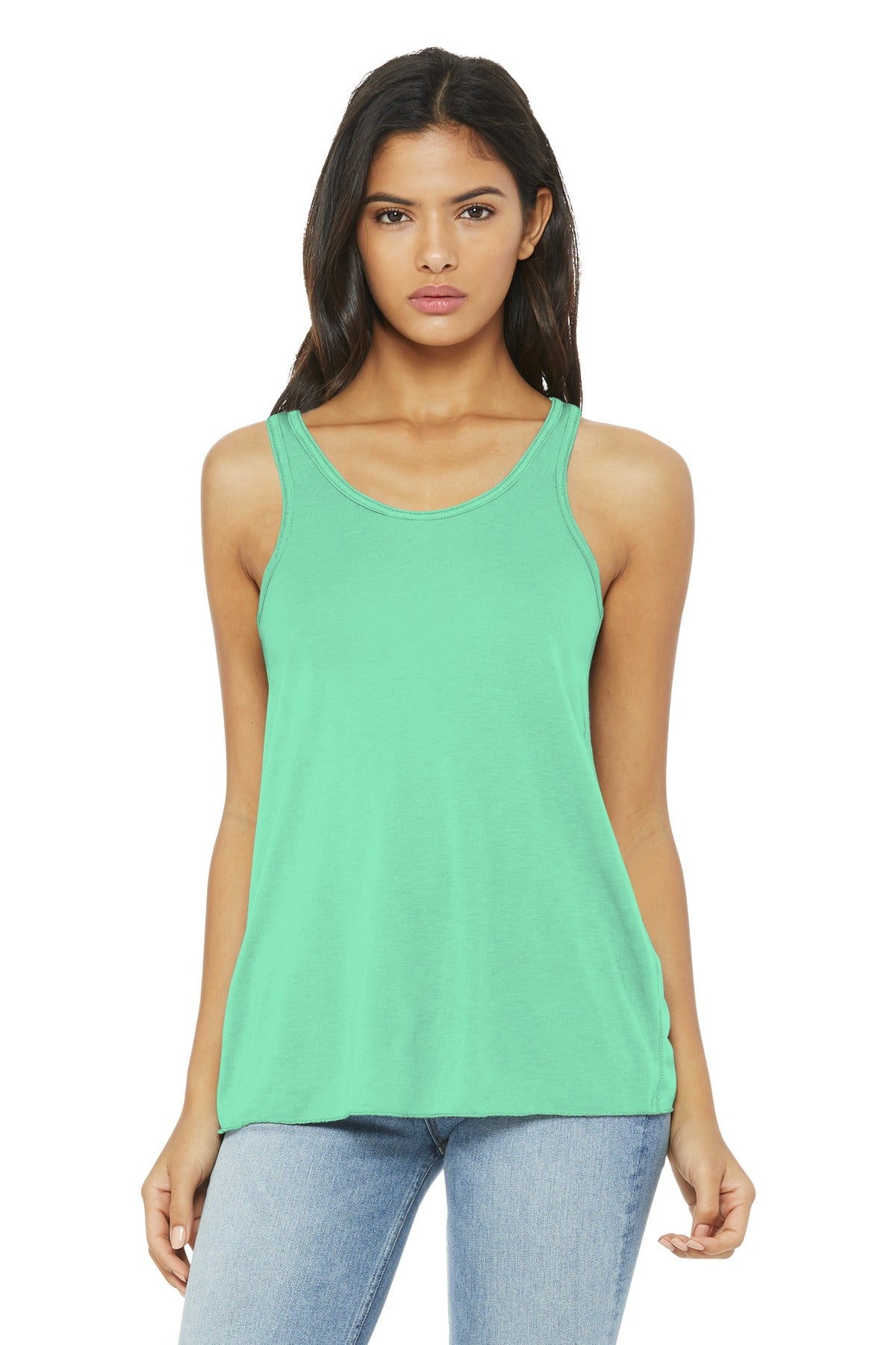 Bella + Canvas Women's    Flowy Racerback Tank