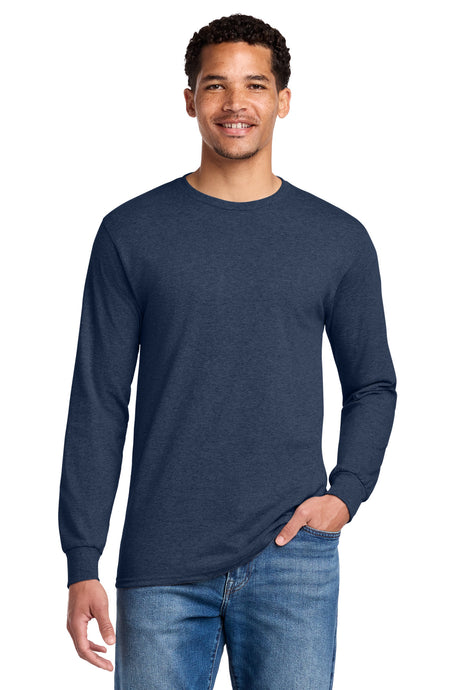 Jerzees Men's   Dri-Power   50/50 Cotton/Poly Long Sleeve T-Shirt
