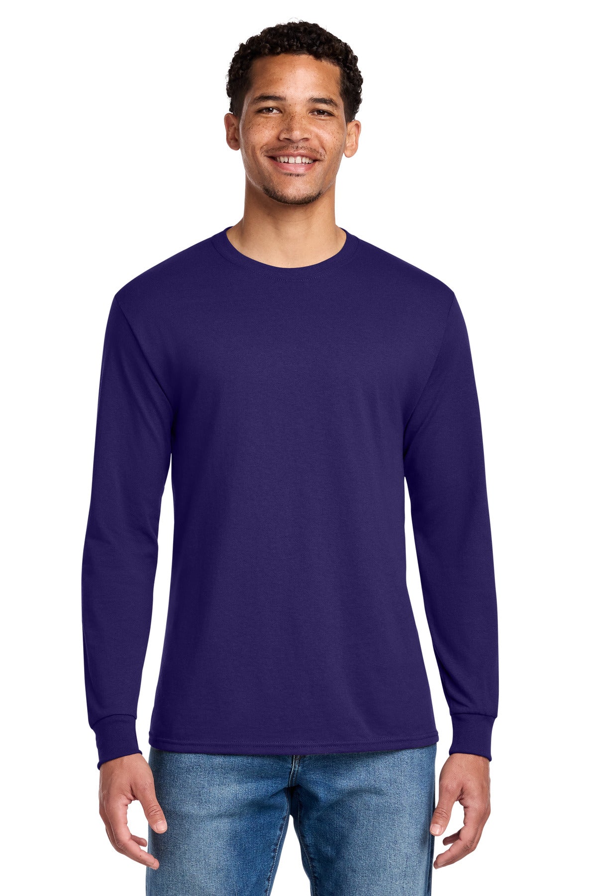 Jerzees Men's   Dri-Power   50/50 Cotton/Poly Long Sleeve T-Shirt