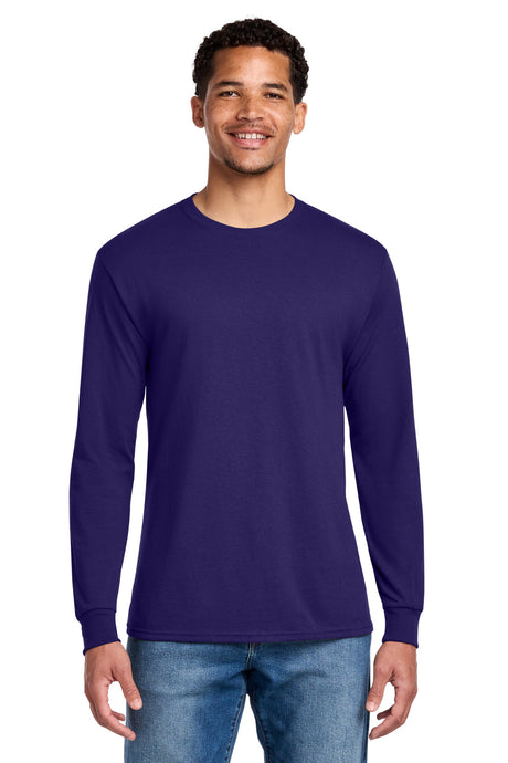 Jerzees Men's   Dri-Power   50/50 Cotton/Poly Long Sleeve T-Shirt