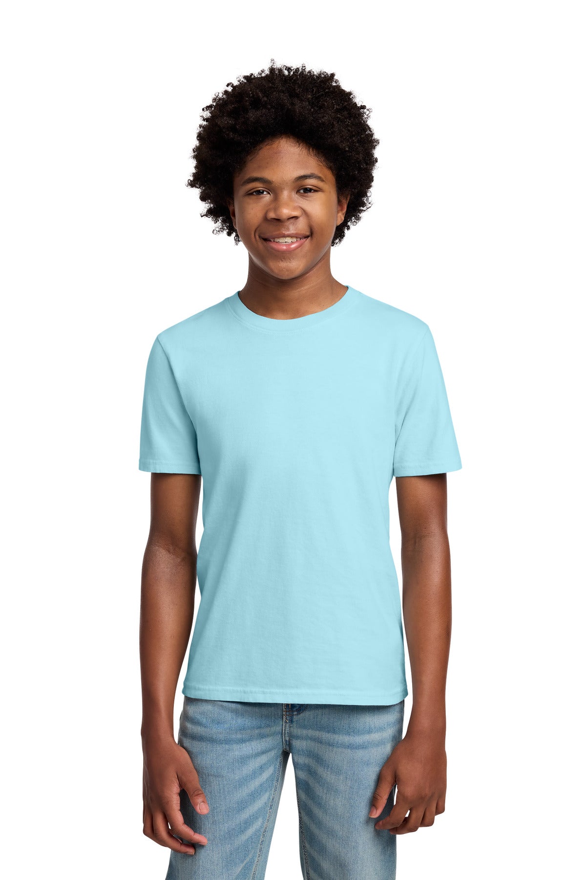 Port & Co Youth   Beach Wash   Garment-Dyed Tee