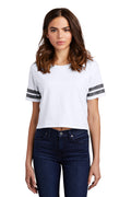 District Women's    Scorecard Crop Tee DT488