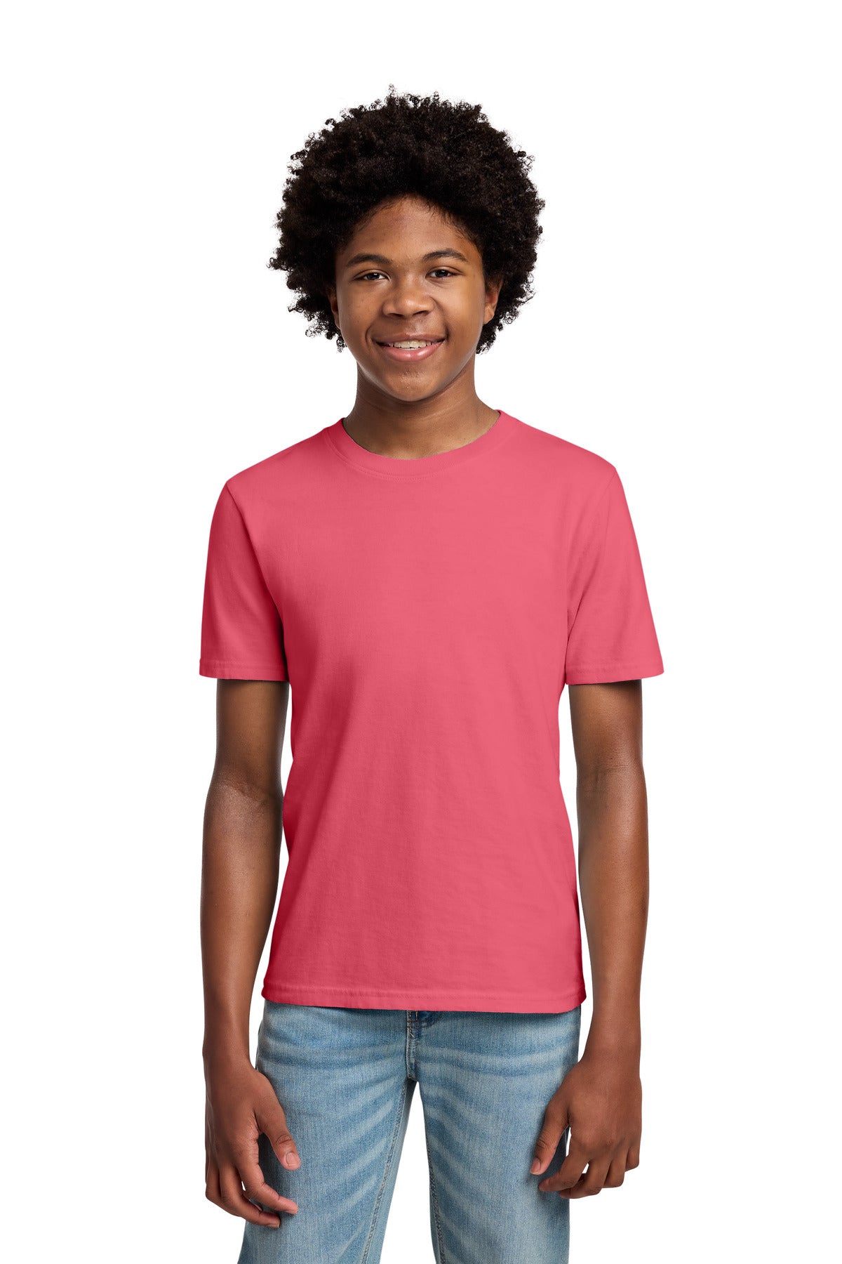 Port & Co Youth   Beach Wash   Garment-Dyed Tee