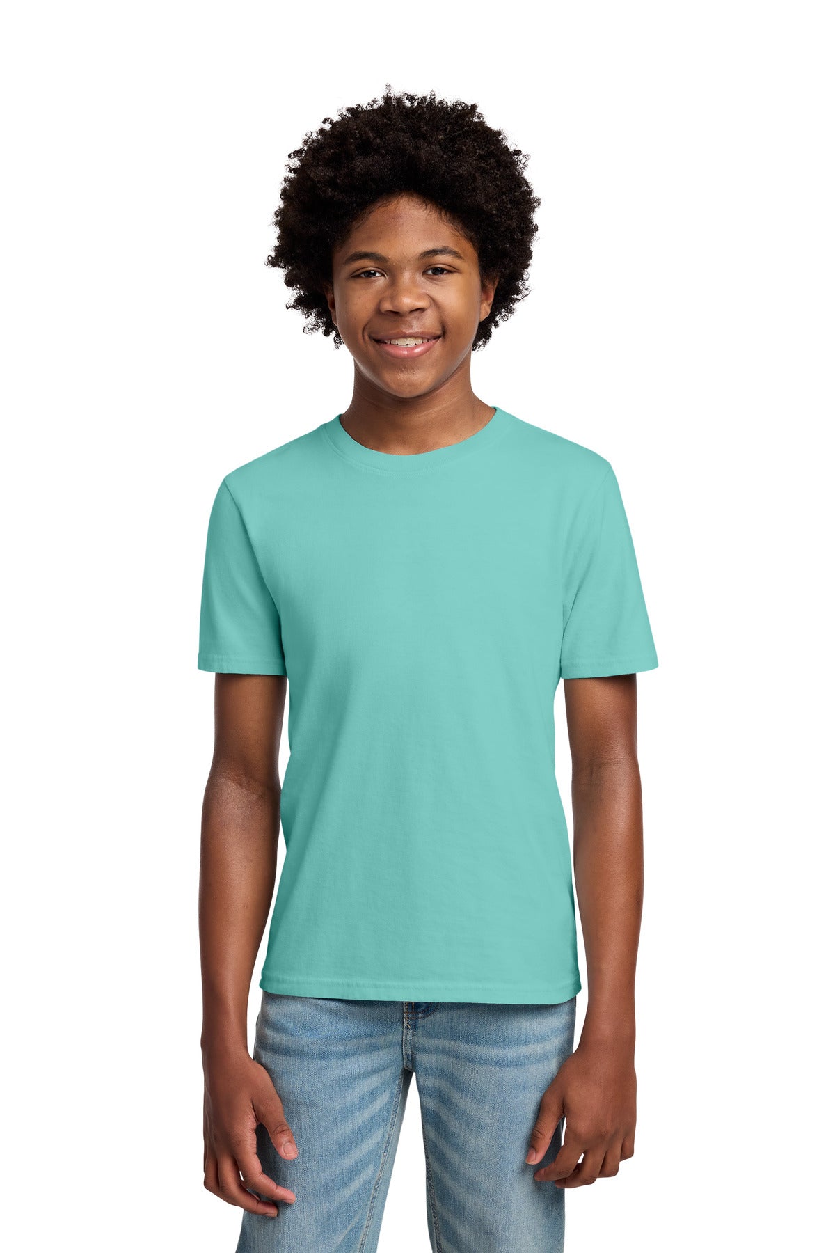 Port & Co Youth   Beach Wash   Garment-Dyed Tee