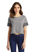 District Women's    Scorecard Crop Tee DT488