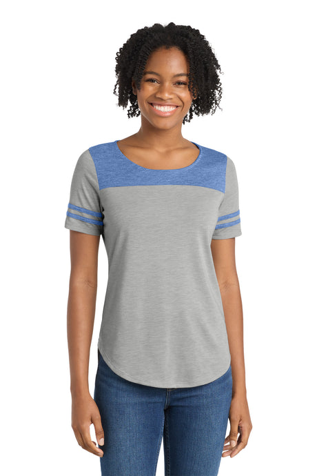Sport-Tek Women's    PosiCharge    Tri-Blend Wicking Fan Tee