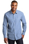 Port Authority Men's   Slub Chambray Shirt