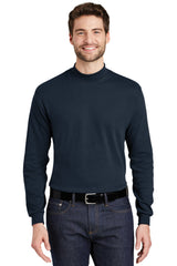Port Authority Men's   Interlock Knit Mock Turtleneck