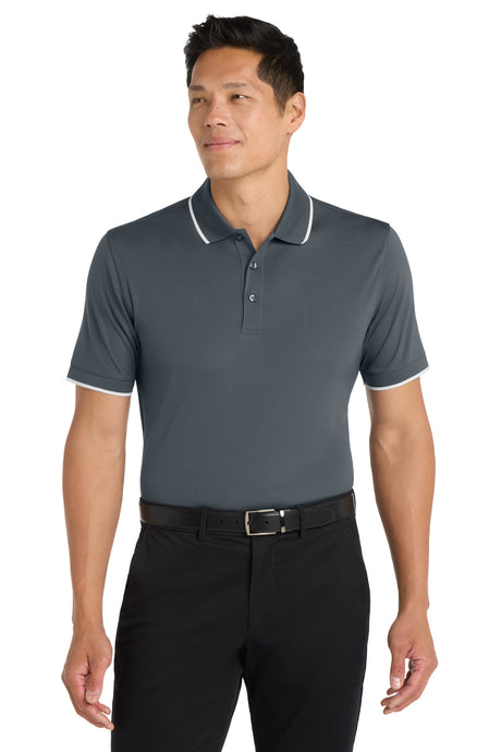 Port Authority Men's   Dry Zone   UV Micro-Mesh Tipped Polo