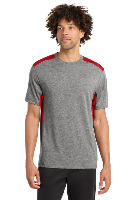 Sport-Tek Men's    PosiCharge    Tri-Blend Wicking Draft Tee