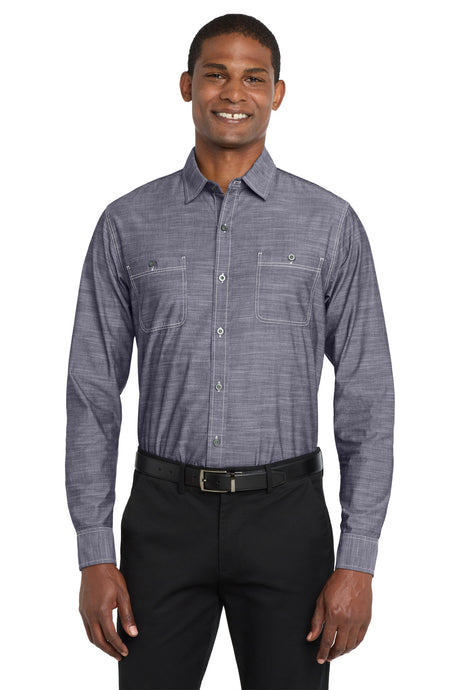 Port Authority Men's   Slub Chambray Shirt