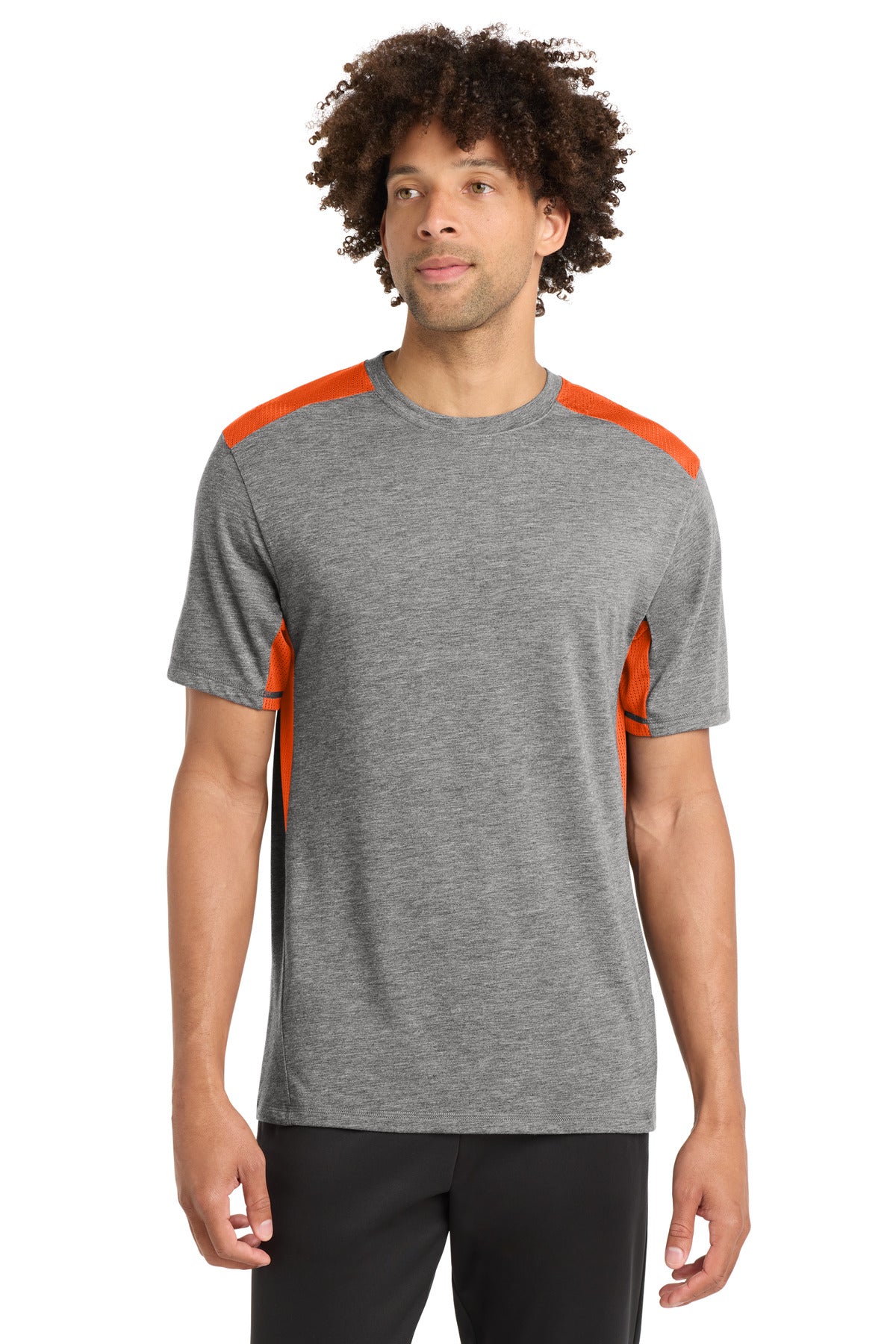 Sport-Tek Men's    PosiCharge    Tri-Blend Wicking Draft Tee
