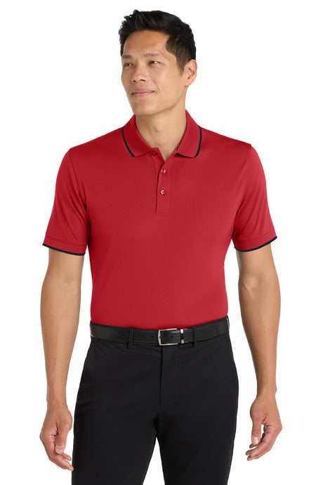 Port Authority Men's   Dry Zone   UV Micro-Mesh Tipped Polo