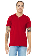 Bella + Canvas Men's    Jersey Short Sleeve V-Neck Tee