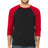 Bella + Canvas Men's    3/4-Sleeve Baseball Tee