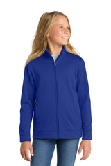 Sport-Tek Youth   Sport-Wick   Fleece Full-Zip Jacket