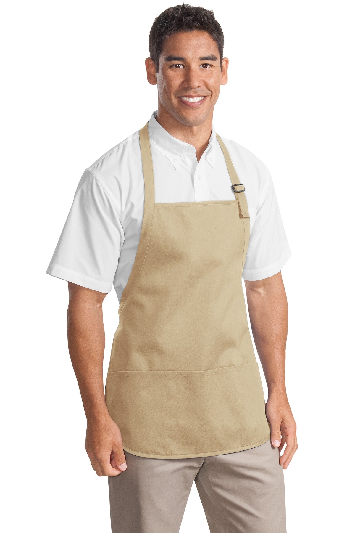 Port Authority    Medium-Length Apron with Pouch Pockets