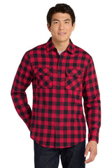 Port Authority Men's   Plaid Flannel Shirt