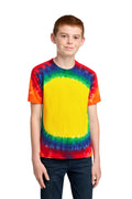 Port & Co Youth   Window Tie-Dye Tee