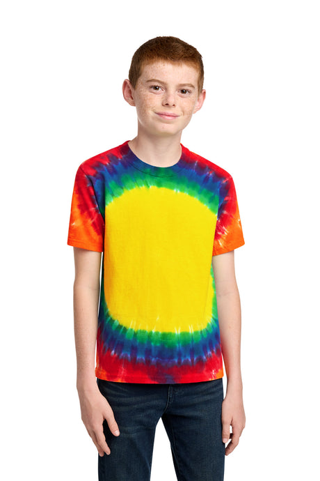 Port & Co Youth   Window Tie-Dye Tee