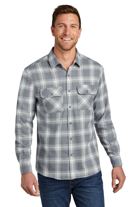 Port Authority Men's   Plaid Flannel Shirt
