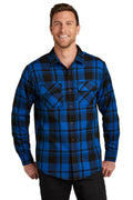 Port Authority Men's   Plaid Flannel Shirt