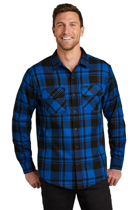 Port Authority Men's   Plaid Flannel Shirt