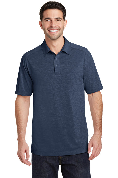 Port Authority Men's   Digi Heather Performance Polo