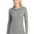 Sport-Tek Women's   PosiCharge    Tri-Blend Wicking Long Sleeve Hoodie LST406
