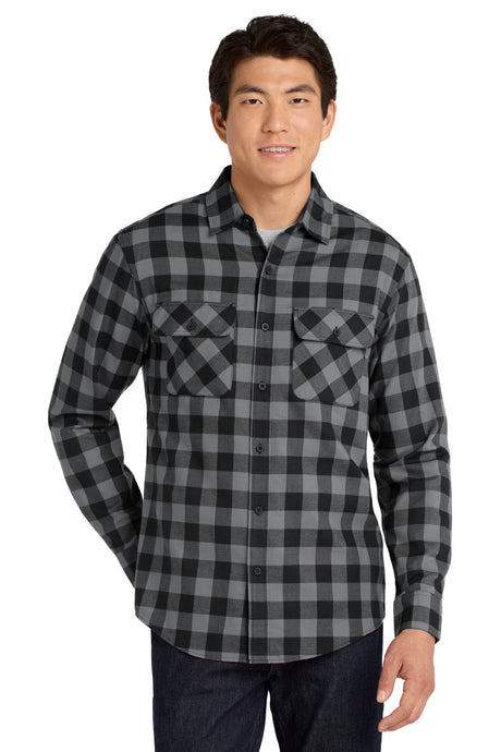 Port Authority Men's   Plaid Flannel Shirt
