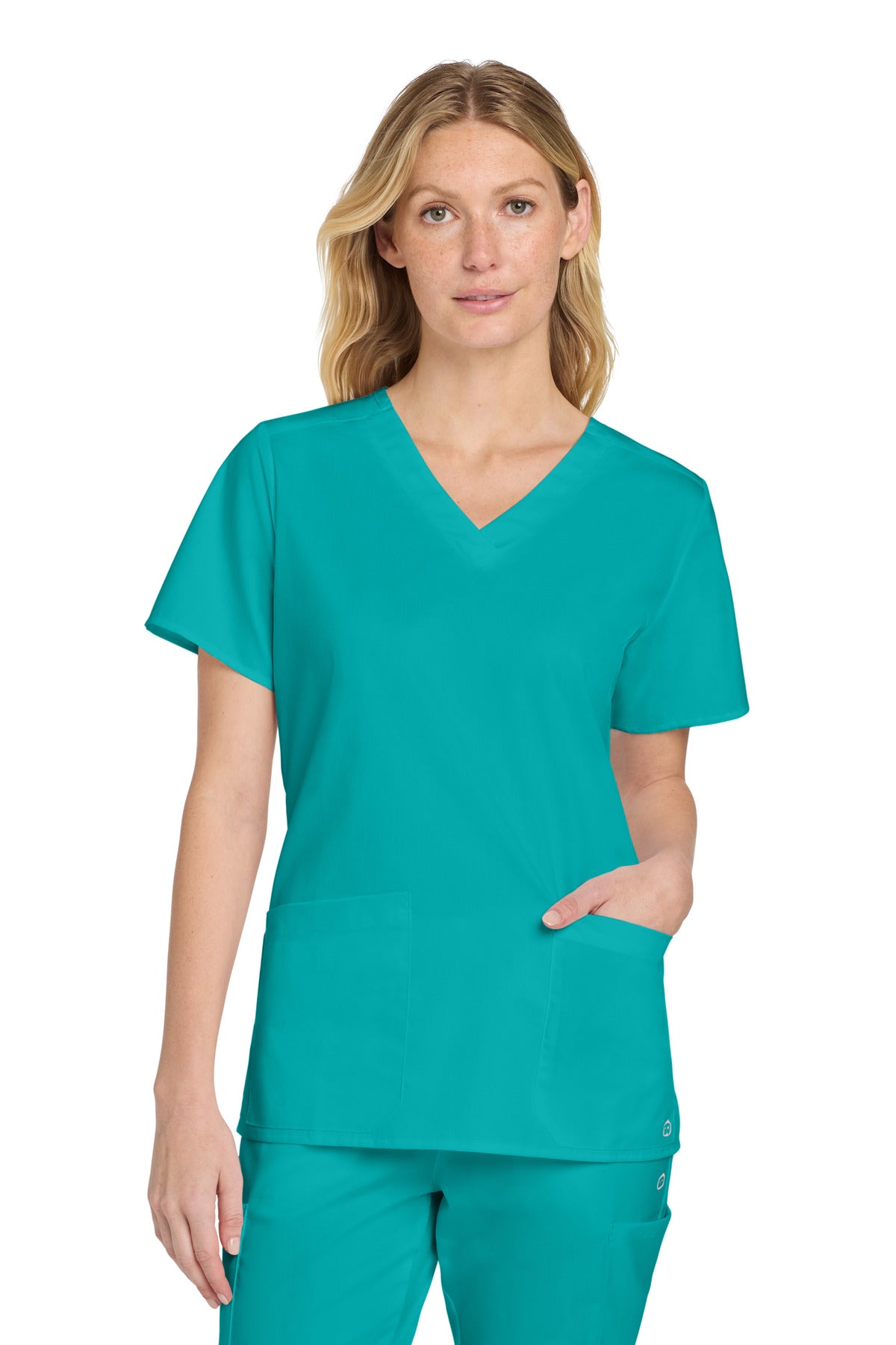 Wink Women's   WorkFlex V-Neck Top WW4560