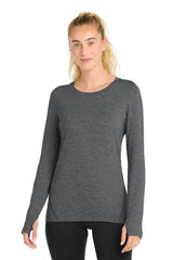 Sport-Tek Women's    Exchange 1.5 Long Sleeve Crew