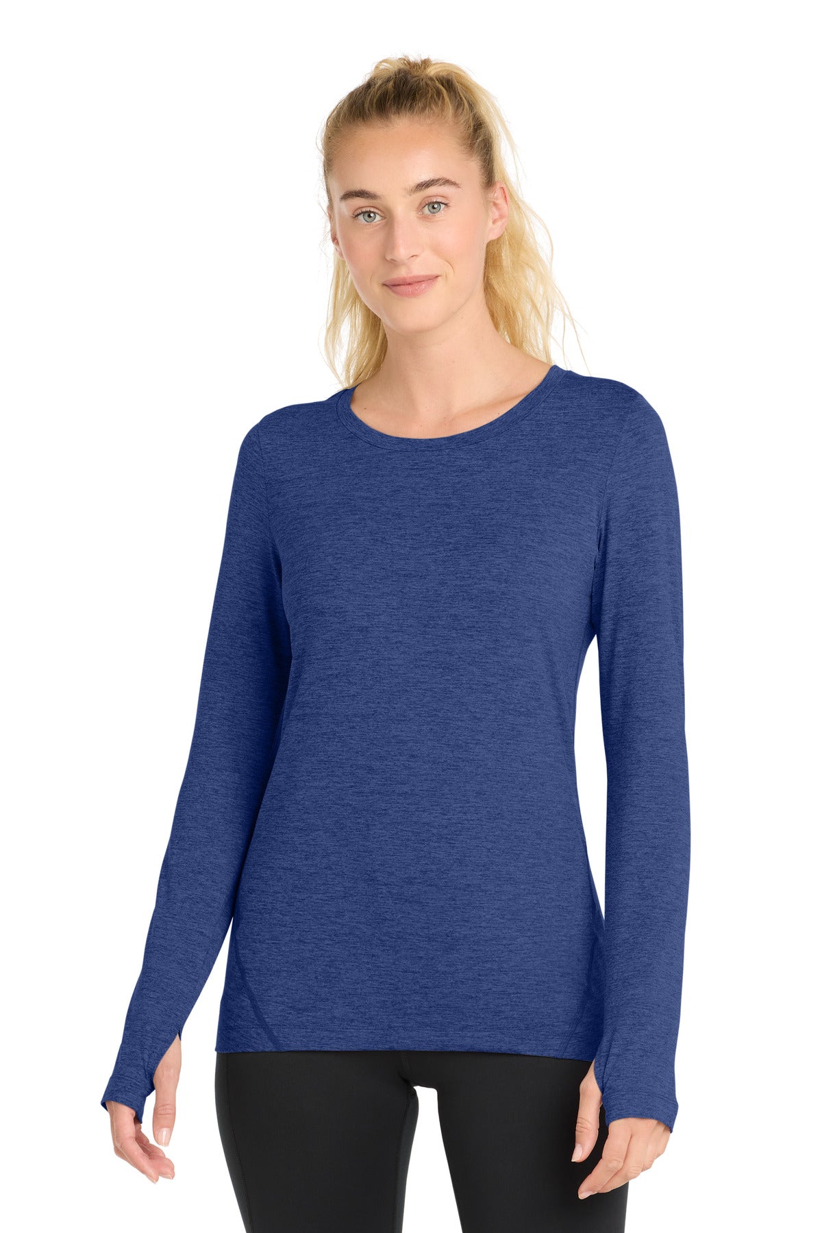 Sport-Tek Women's    Exchange 1.5 Long Sleeve Crew