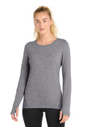 Sport-Tek Women's    Exchange 1.5 Long Sleeve Crew