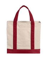 Port Authority    Cotton Canvas Two-Tone Tote BG429
