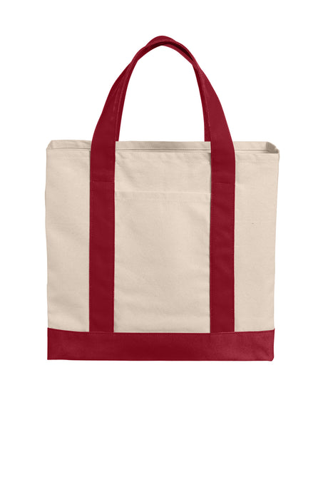Port Authority    Cotton Canvas Two-Tone Tote BG429