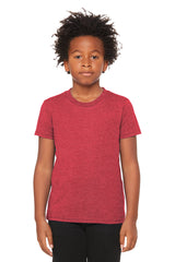 Bella + Canvas Youth   Heather CVC Tee BC3001YCVC