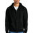 Jerzees Men's Rugged   Full-Zip Hooded Sweatshirt Z12M