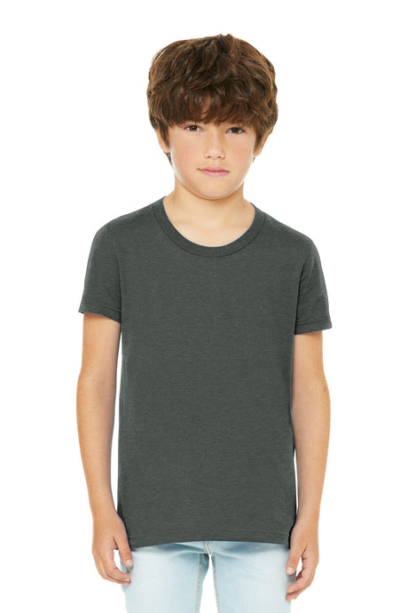 Bella + Canvas Youth   Heather CVC Tee BC3001YCVC