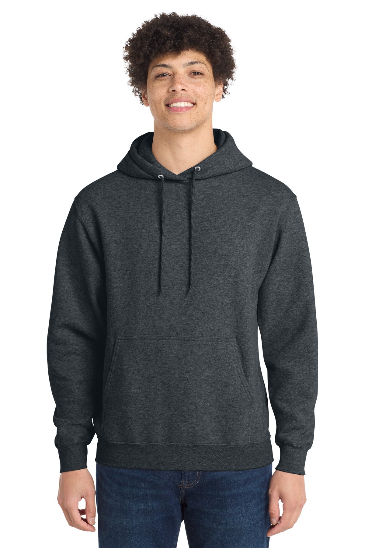 Port & Co Men's   Tall Core Fleece Pullover Hooded Sweatshirt PC78HT
