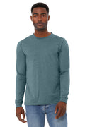 Bella + Canvas Men's   Heather CVC Long Sleeve Tee