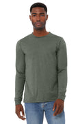 Bella + Canvas Men's   Heather CVC Long Sleeve Tee