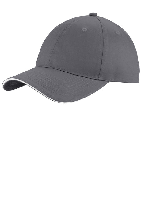 Port Authority    Unstructured Sandwich Bill Cap