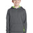 Sport-Tek Youth   Sport-Wick   Fleece Colorblock Hooded Pullover