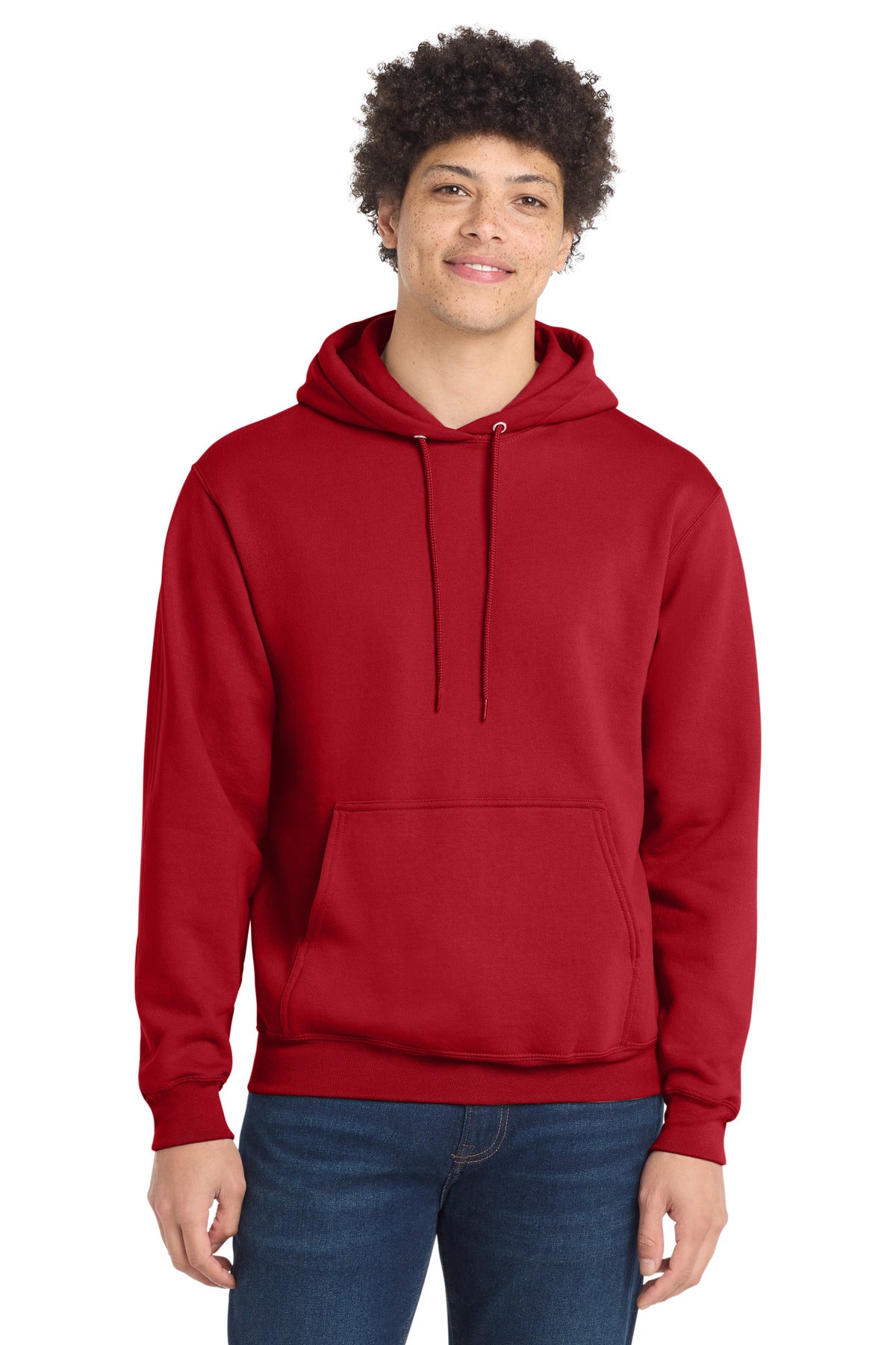 Port & Co Men's   Tall Core Fleece Pullover Hooded Sweatshirt PC78HT