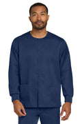 Wink Men's   WorkFlex Snap-Front Scrub Jacket WW3080