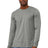 Bella + Canvas Men's   Heather CVC Long Sleeve Tee