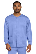 Wink Men's   WorkFlex Snap-Front Scrub Jacket WW3080